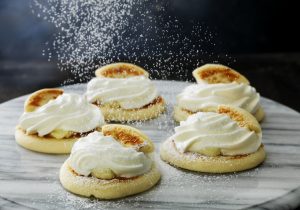 Rezeptidee Pfannkuchen mit Vanillecreme für die passierte Kost