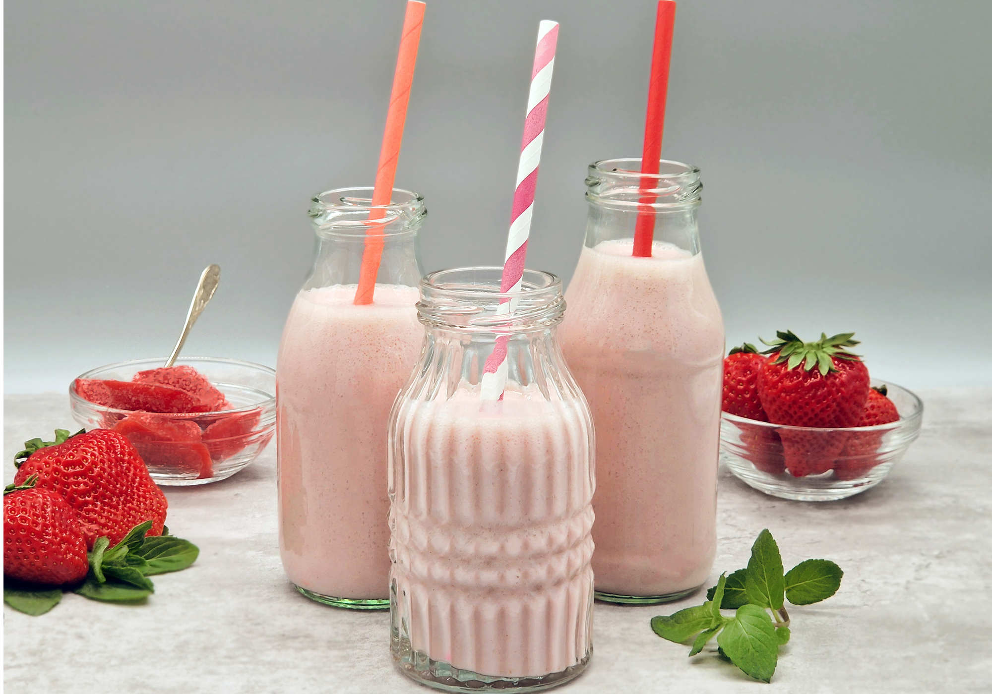 Erdbeer-Buttermilch-Shake - BestCon Food Erdbeer-Buttermilch-Shake - BestCon Food