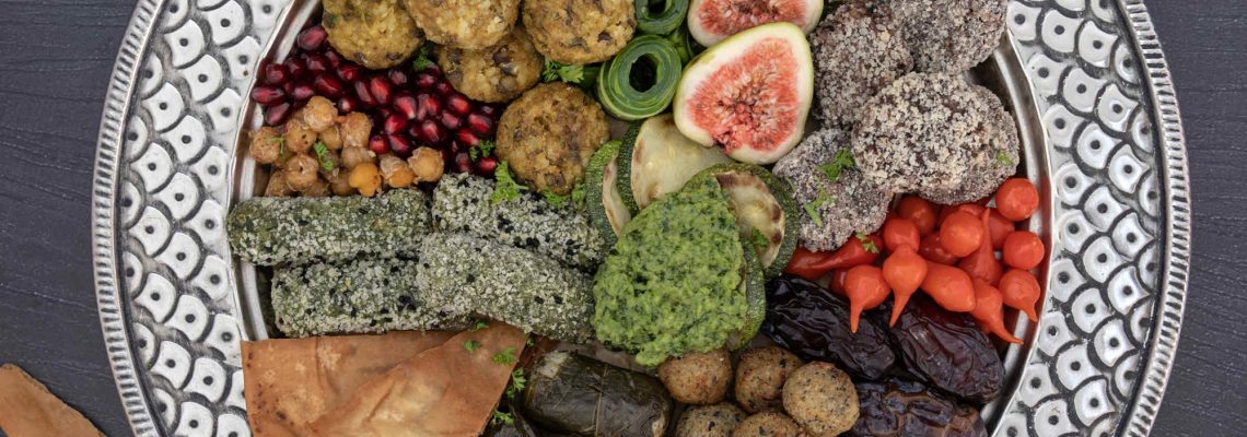 Rezeptidee Mezze-Platte mit MYCONFINO Levante Produkten