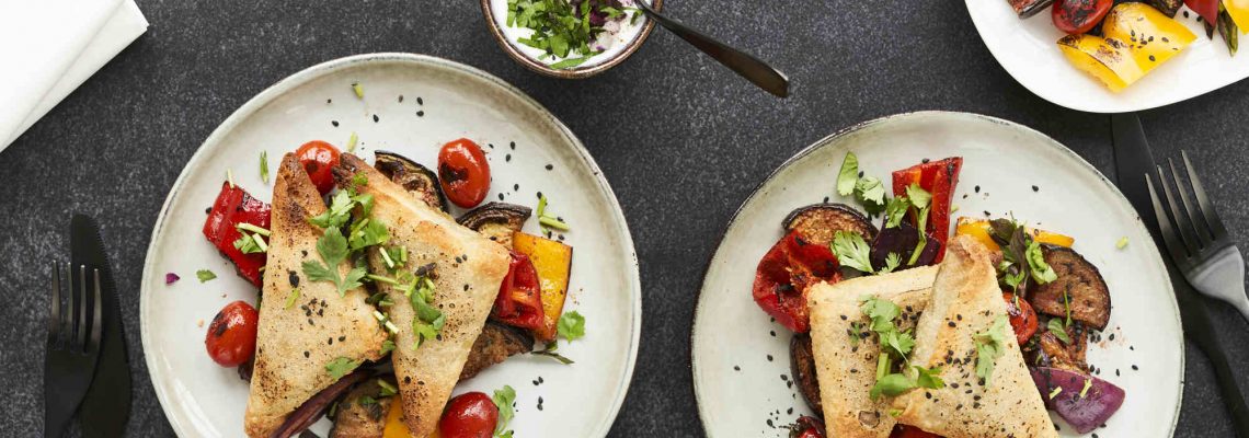 Rezept DALOON Samosas mit Tandoori-Gemüse aus dem Ofen