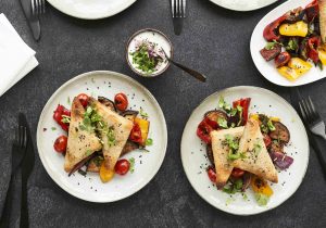 Rezept DALOON Samosas mit Tandoori-Gemüse aus dem Ofen