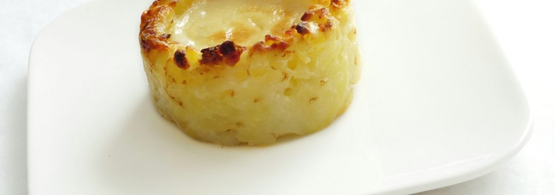 Vent des Saveurs Kartoffelnest mit Raclette-Kaese Vent des Saveurs Kartoffelnest mit Raclette-Kaese